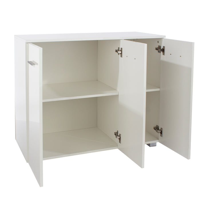 Lido 3 Door Sideboard White  (DHD) Image 3