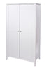 Como White 2 Door Wardrobe White  (DHD) Image 1