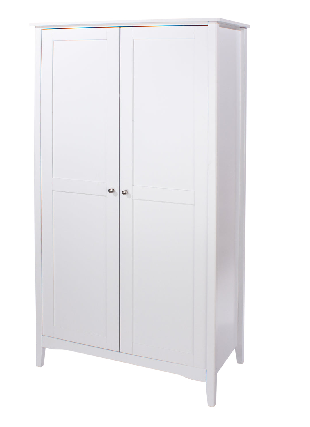 Como White 2 Door Wardrobe White  (DHD) Image 1