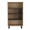 Harvard Display Bookcase Washed Oak Carbon Grey Oak (DHD) Image 2