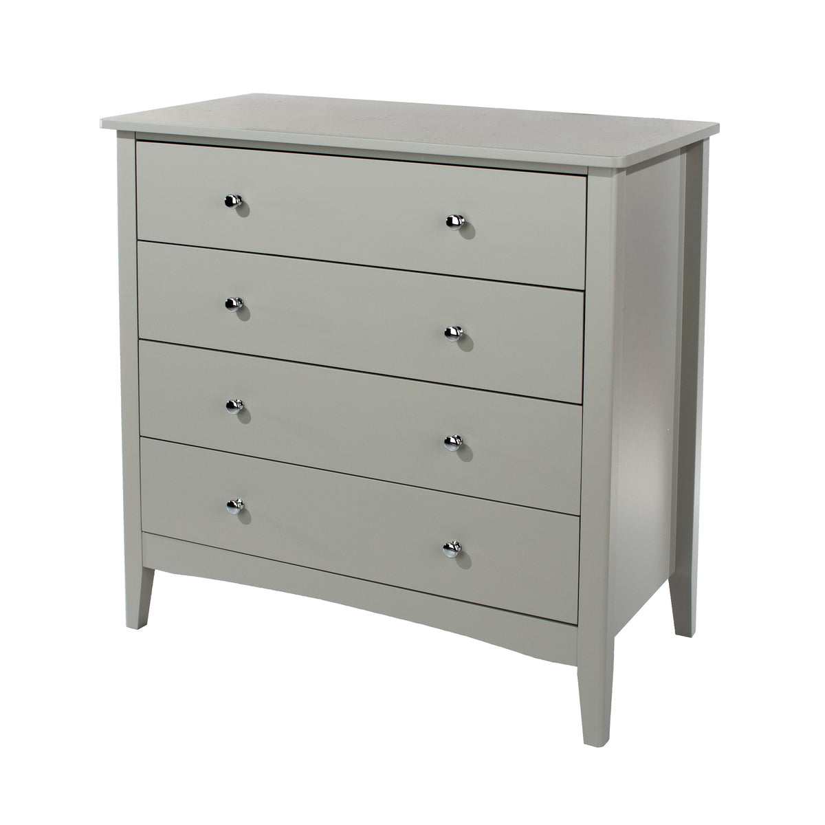 Como Grey 4 Drawer Chest Grey  (DHD) Image 1