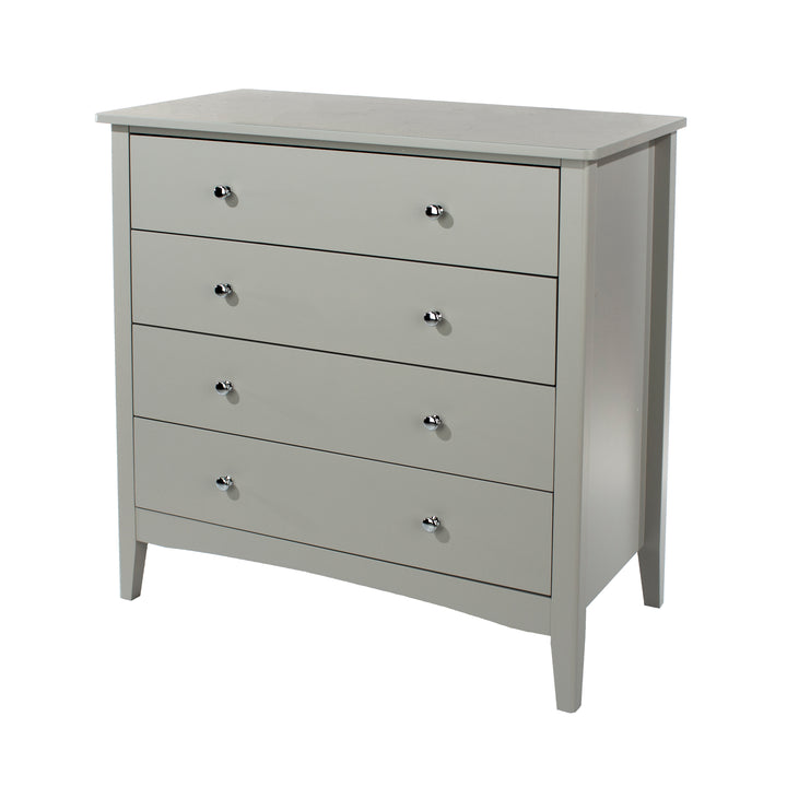 Como Grey 4 Drawer Chest Grey  (DHD) Image 1
