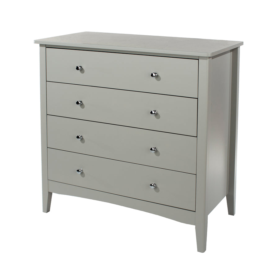 Como Grey 4 Drawer Chest Grey  (DHD) Image 1