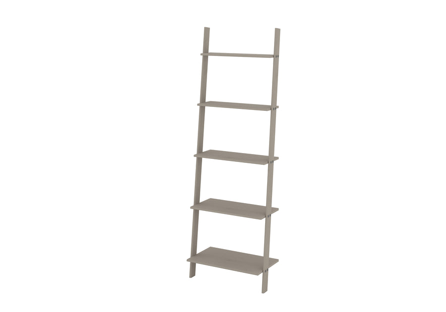 Corona Grey Ladder Design Shelf Unit Grey Wax  (DHD) Image 1
