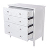 Como White 4 Drawer Chest White  (DHD) Image 4