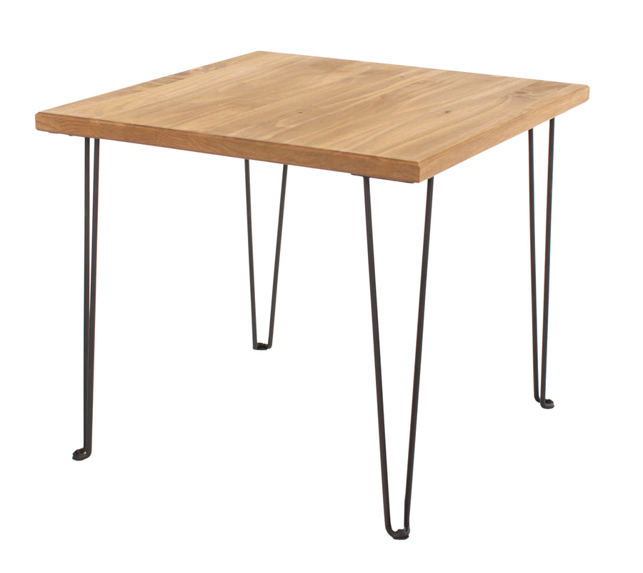 Augusta Pine Standard Lamp Table  Antique Waxed Pine Black (DHD) Image 1