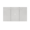 Lido Extendable Fixed Tv Wall Panel, Gloss White  White  (DHD) Image 1