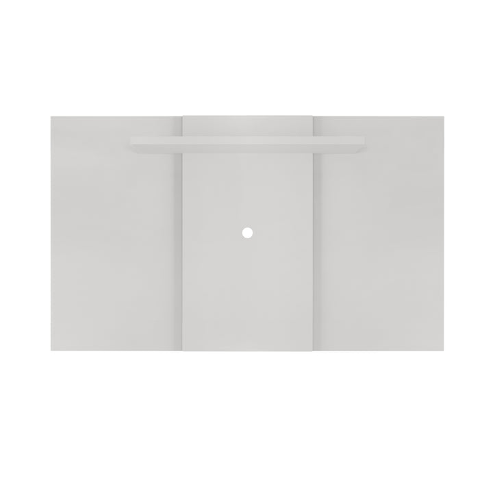 Lido Extendable Fixed Tv Wall Panel, Gloss White  White  (DHD) Image 1
