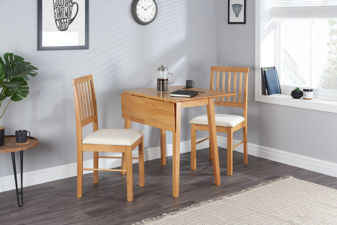 Birlea Drop Leaf Dining Set (Self Assembly) (DHD)