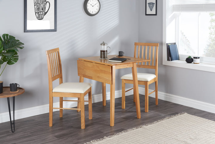 Birlea Drop Leaf Dining Set (Self Assembly) (DHD)