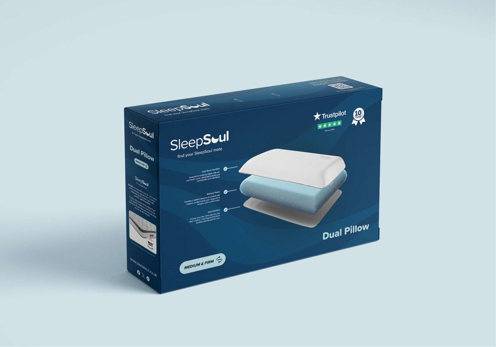 Sleep Soul Dual Pillow Boxed