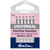 Sewing Machine Needles: Universal: Medium 80(12): 6 Pieces