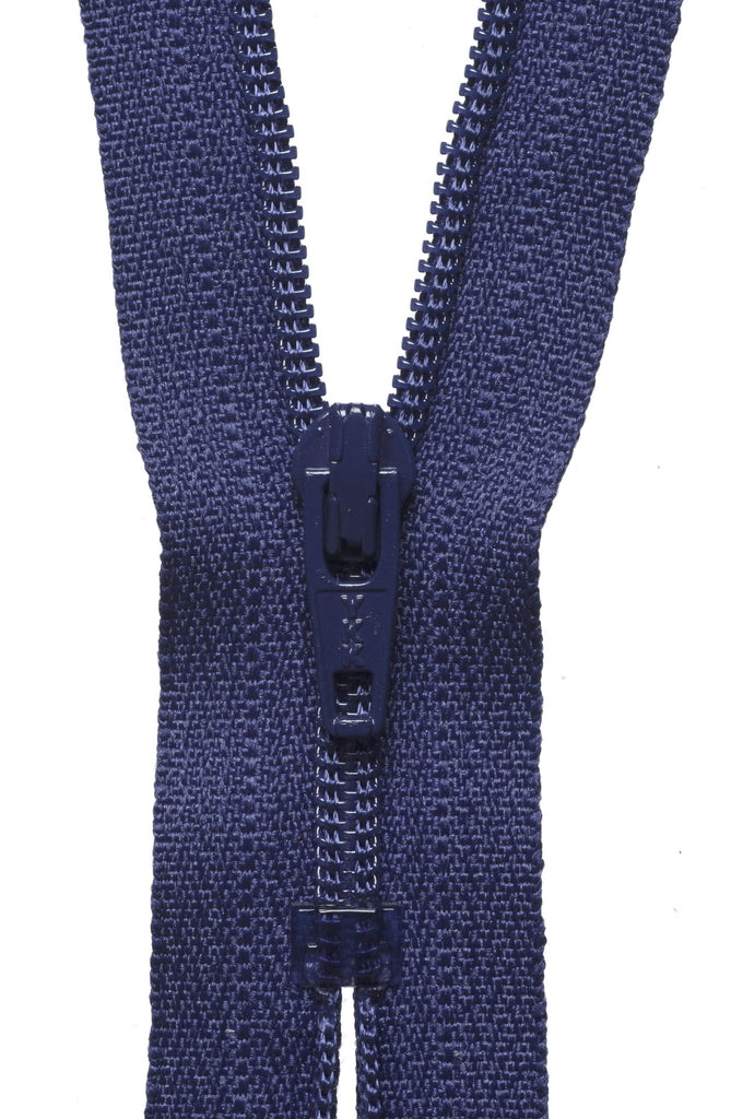 Nylon Dress and Skirt Zip: 51cm: Dark Purple