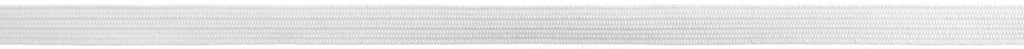 Braid Elastic: 7mm: White Sold By The Metre