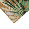 JVL Eco-Friendly Latex Backed Coir Door Mat, Greenery 45x75cm