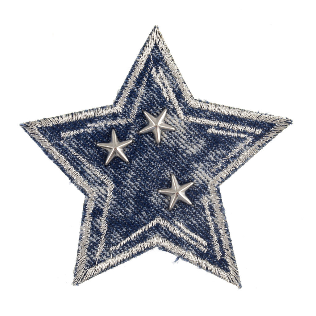 Motif C: Studded Denim Star