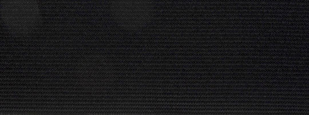 Woven Elastic 75mm: Black Sold by the Metre