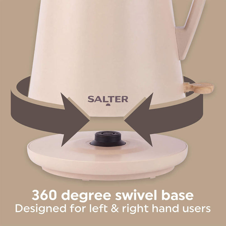 Salter Malmo 1.7L Rapid Boil Kettle Stone