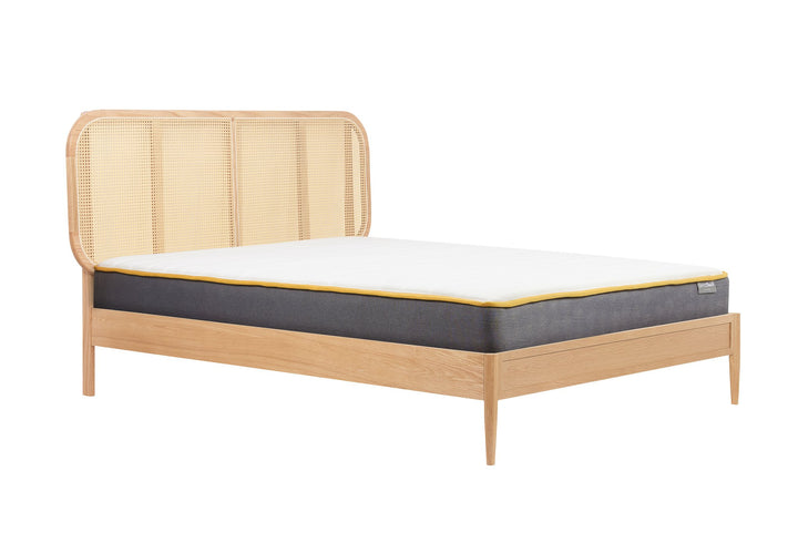 Birlea Elina Rattan Bed (Self Assembly) (DHD)
