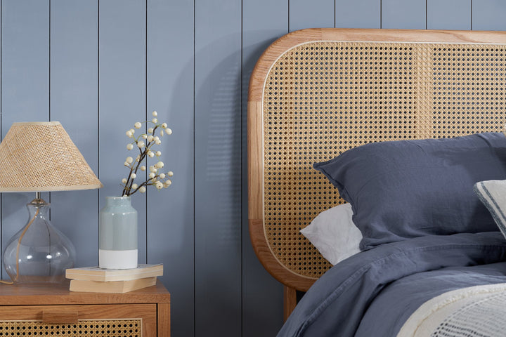 Birlea Elina Rattan Bed (Self Assembly) (DHD)