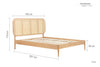 Birlea Elina Rattan Bed (Self Assembly) (DHD)