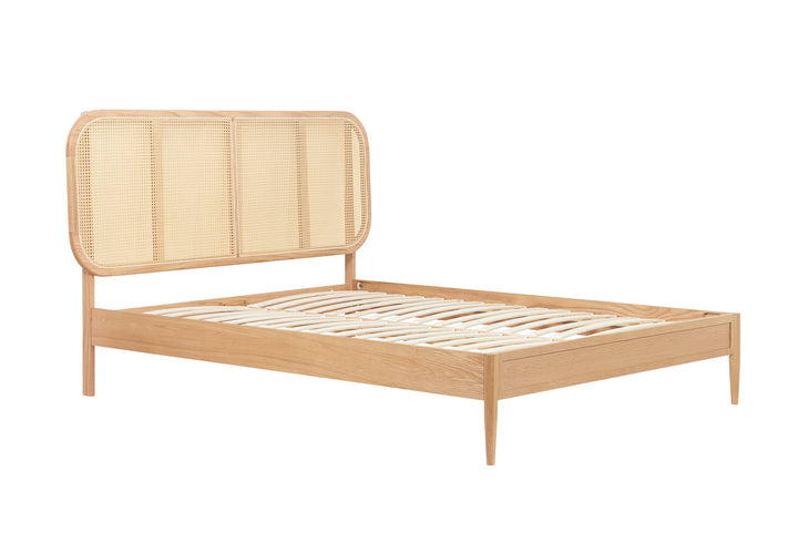 Birlea Elina Rattan Bed (Self Assembly) (DHD)