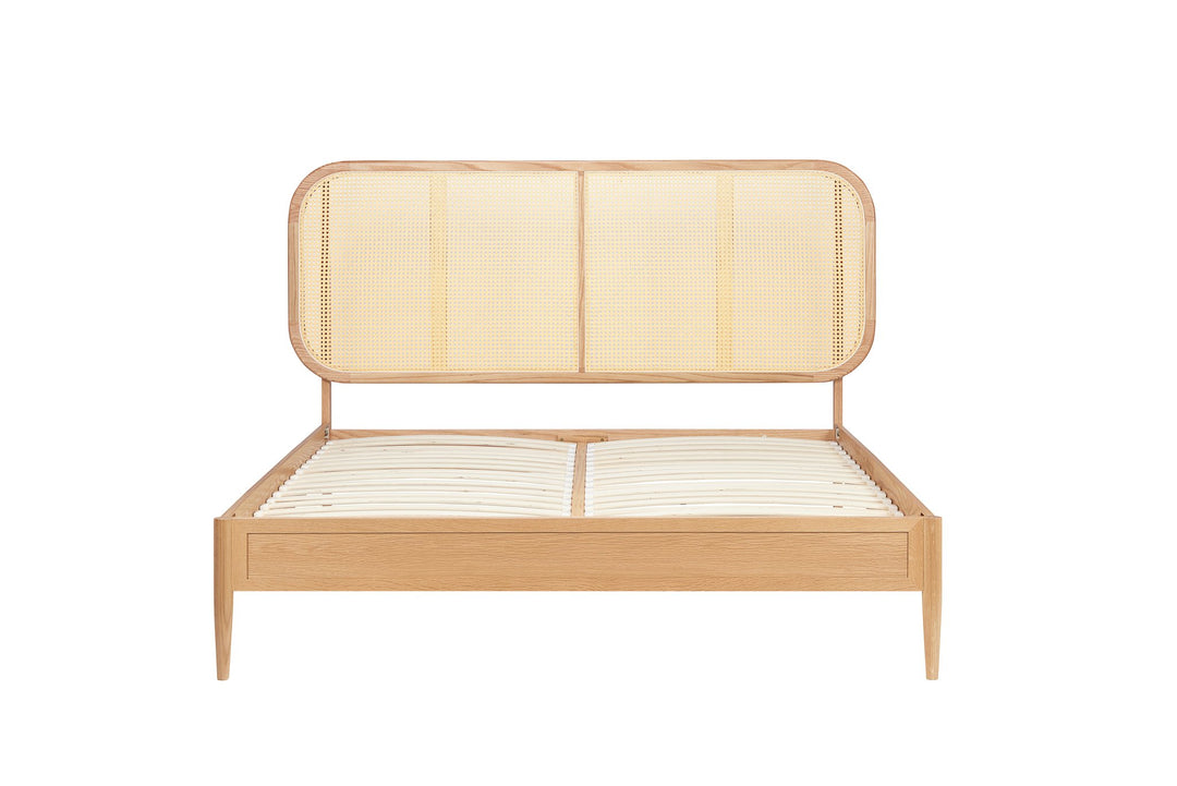 Birlea Elina Rattan Bed (Self Assembly) (DHD)