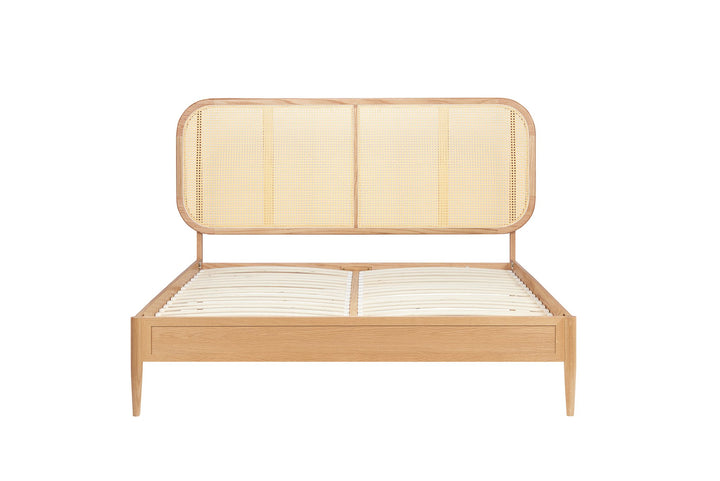 Birlea Elina Rattan Bed (Self Assembly) (DHD)