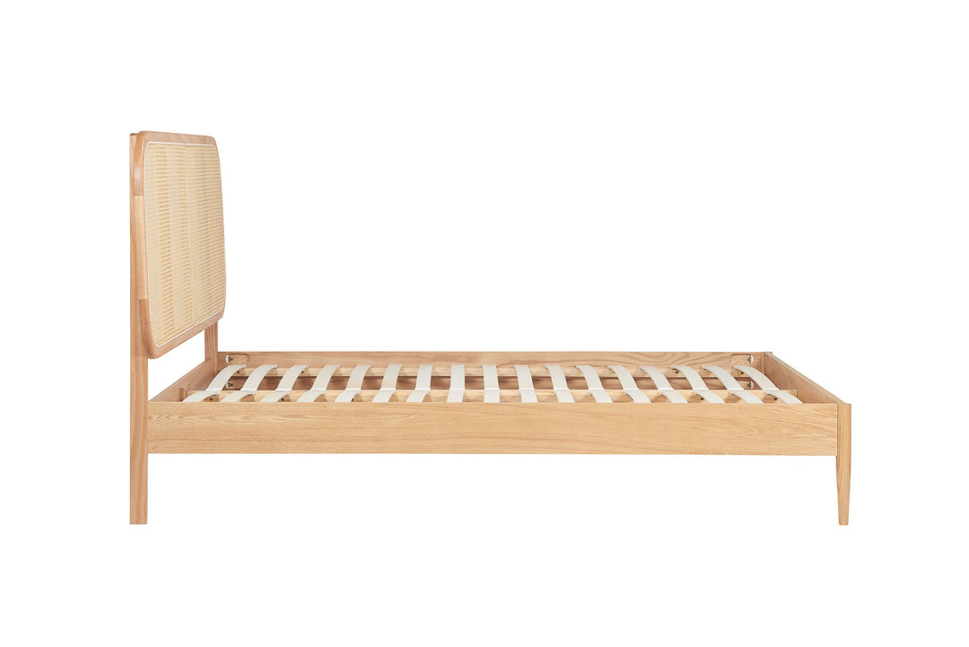 Birlea Elina Rattan Bed (Self Assembly) (DHD)
