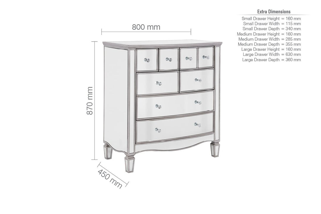 Birlea Elysee Merchant Chest (DHD)