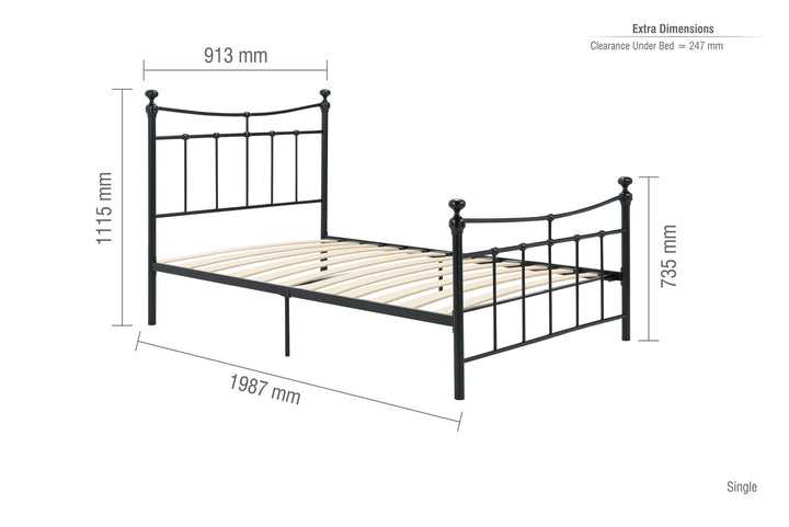 Birlea Emily Bed (Self Assembly) (DHD)
