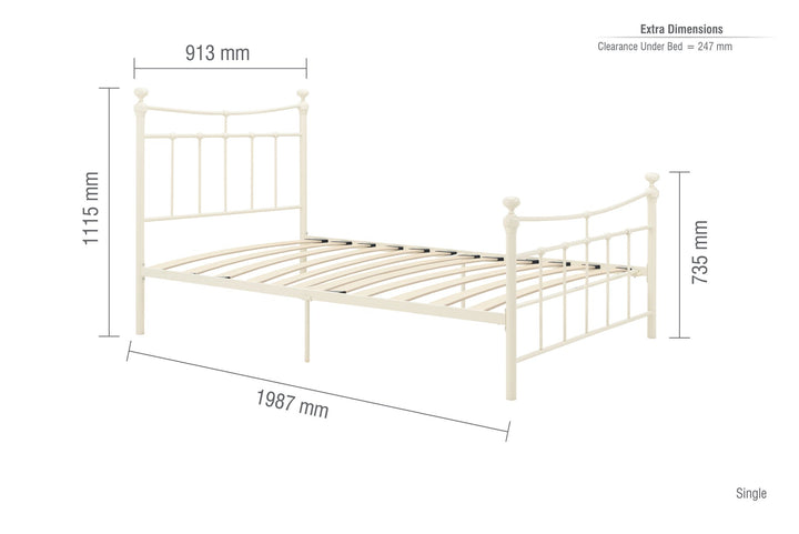 Birlea Emily Bed (Self Assembly) (DHD)