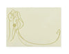 Gift Card Envelopes C6 WED72 - Gold Bride And Groom Ivory 120gsm