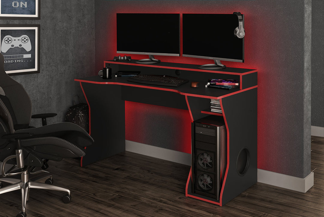 Birlea Enzo Gaming Computer Desk (Self Assembly) (DHD)