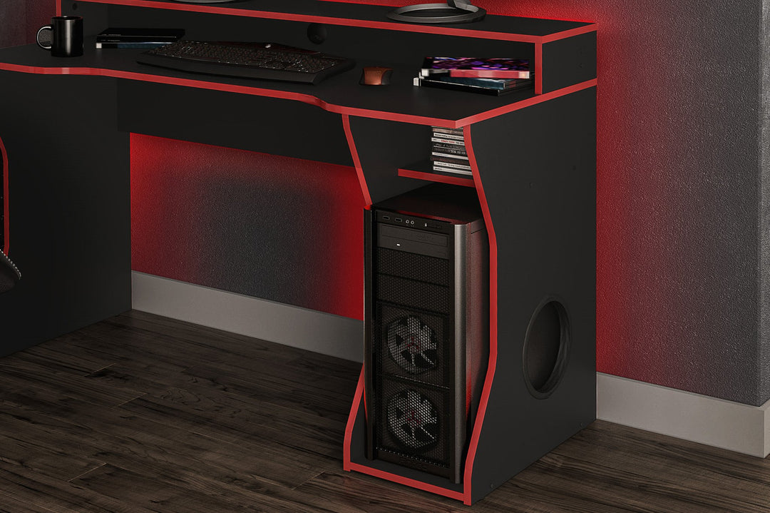 Birlea Enzo Gaming Computer Desk (Self Assembly) (DHD)