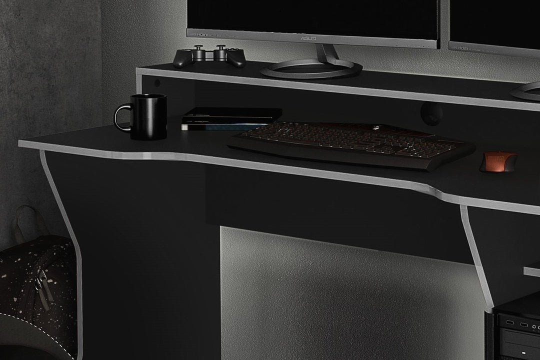 Birlea Enzo Gaming Computer Desk (Self Assembly) (DHD)