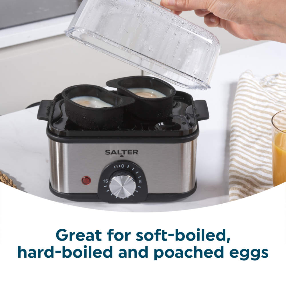 Salter Electric Multi Egg Boiler - Silver