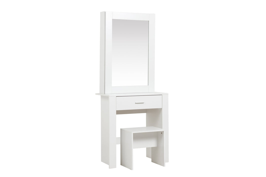 Birlea Evelyn 1 Drawer Sliding Mirror Dressing Table (Self Assembly) (DHD)