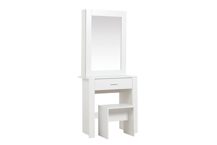 Birlea Evelyn 1 Drawer Sliding Mirror Dressing Table (Self Assembly) (DHD)