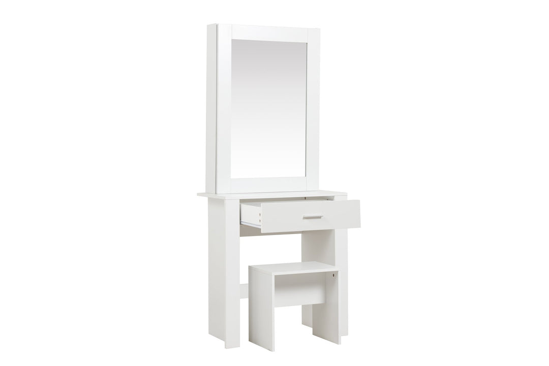 Birlea Evelyn 1 Drawer Sliding Mirror Dressing Table (Self Assembly) (DHD)