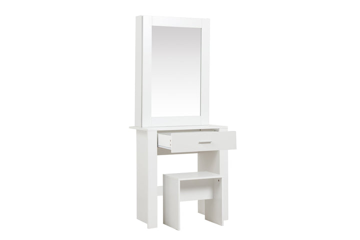 Birlea Evelyn 1 Drawer Sliding Mirror Dressing Table (Self Assembly) (DHD)