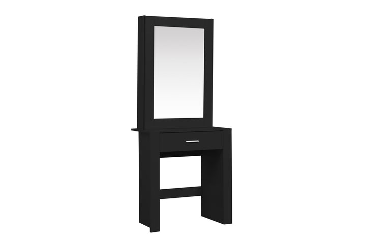 Birlea Evelyn 1 Drawer Sliding Mirror Dressing Table (Self Assembly) (DHD)