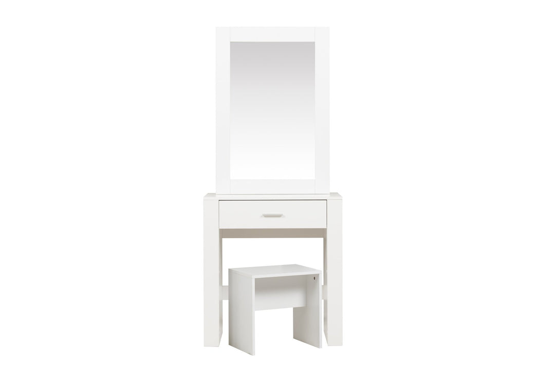 Birlea Evelyn 1 Drawer Sliding Mirror Dressing Table (Self Assembly) (DHD)