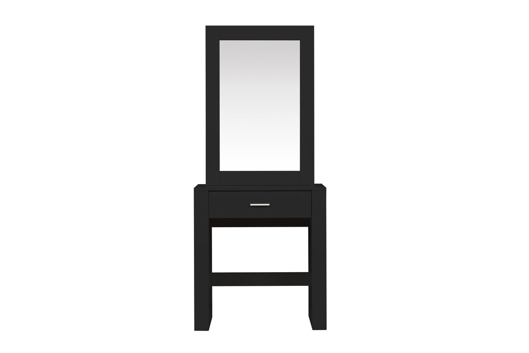 Birlea Evelyn 1 Drawer Sliding Mirror Dressing Table (Self Assembly) (DHD)