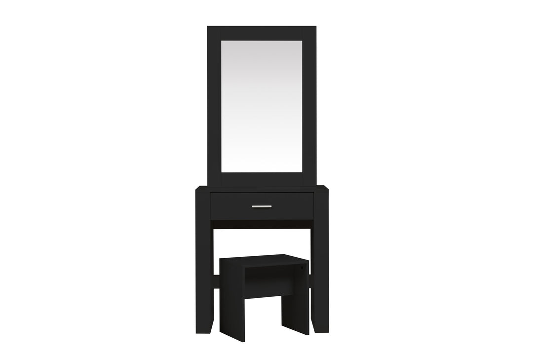 Birlea Evelyn 1 Drawer Sliding Mirror Dressing Table (Self Assembly) (DHD)