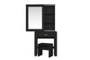 Birlea Evelyn 1 Drawer Sliding Mirror Dressing Table (Self Assembly) (DHD)