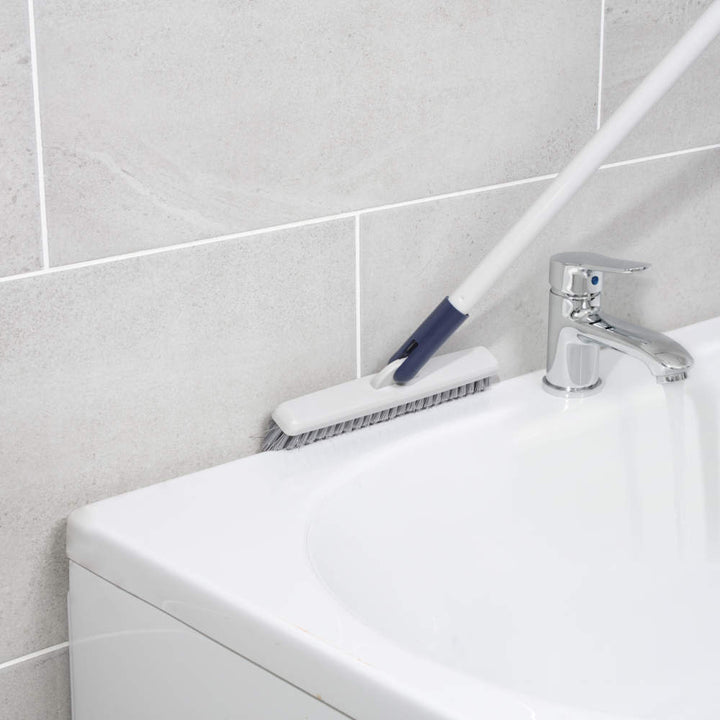 Beldray V-Shaped Scrubbing Brush with Telescopic Handle