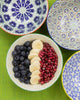 KitchenCraft Patterned Cereal Bowls Set in Gift Box, Ceramic  'World of Flavours' Designs Set of 4
