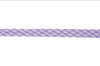 Trim: Bias Binding: Polycotton: Gingham: 15mm: Lilac Sold By The Metre