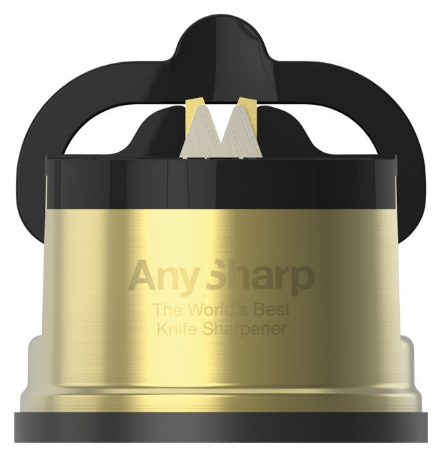 AnySharp Pro Brass Knife Sharpener